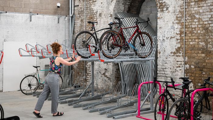 Durable bicycle parking