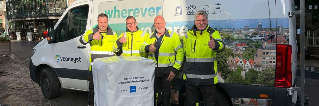 Pilot Pressing Waste Bin launched in Zwolle