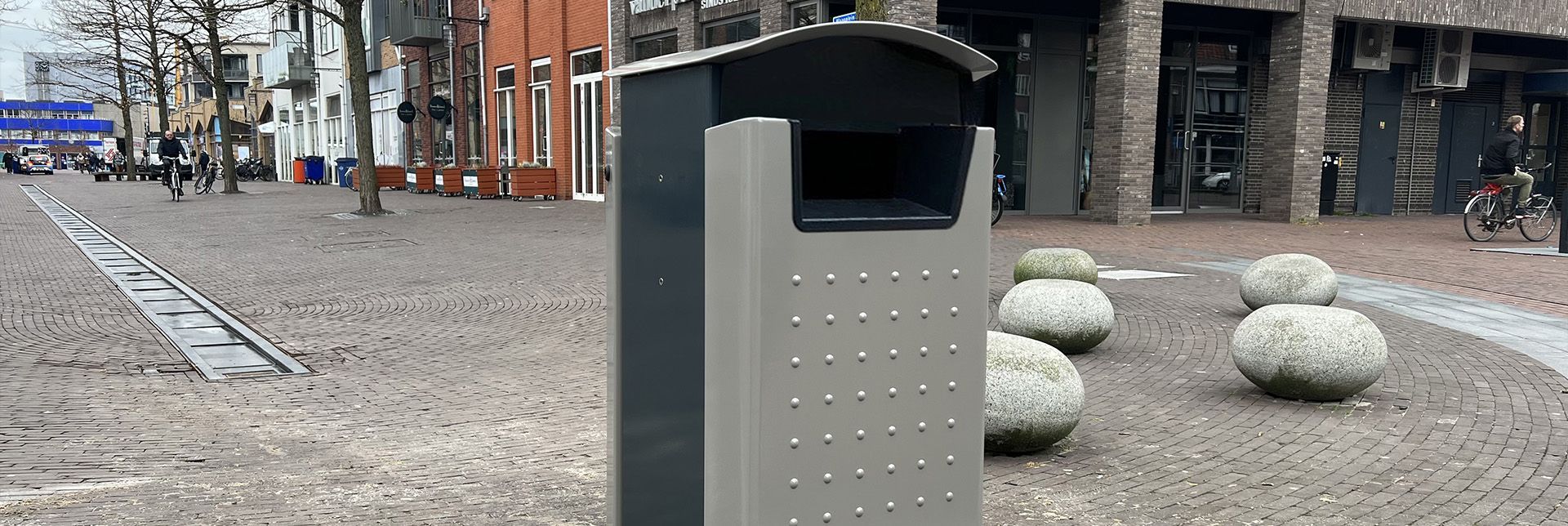 Almelo tests pressing VConsyst waste bin in pilot