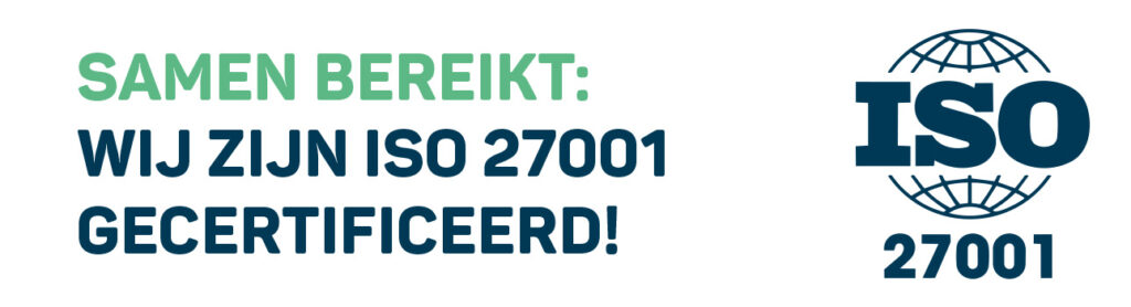 ISO:27001 certificaat behaald door VConsyst